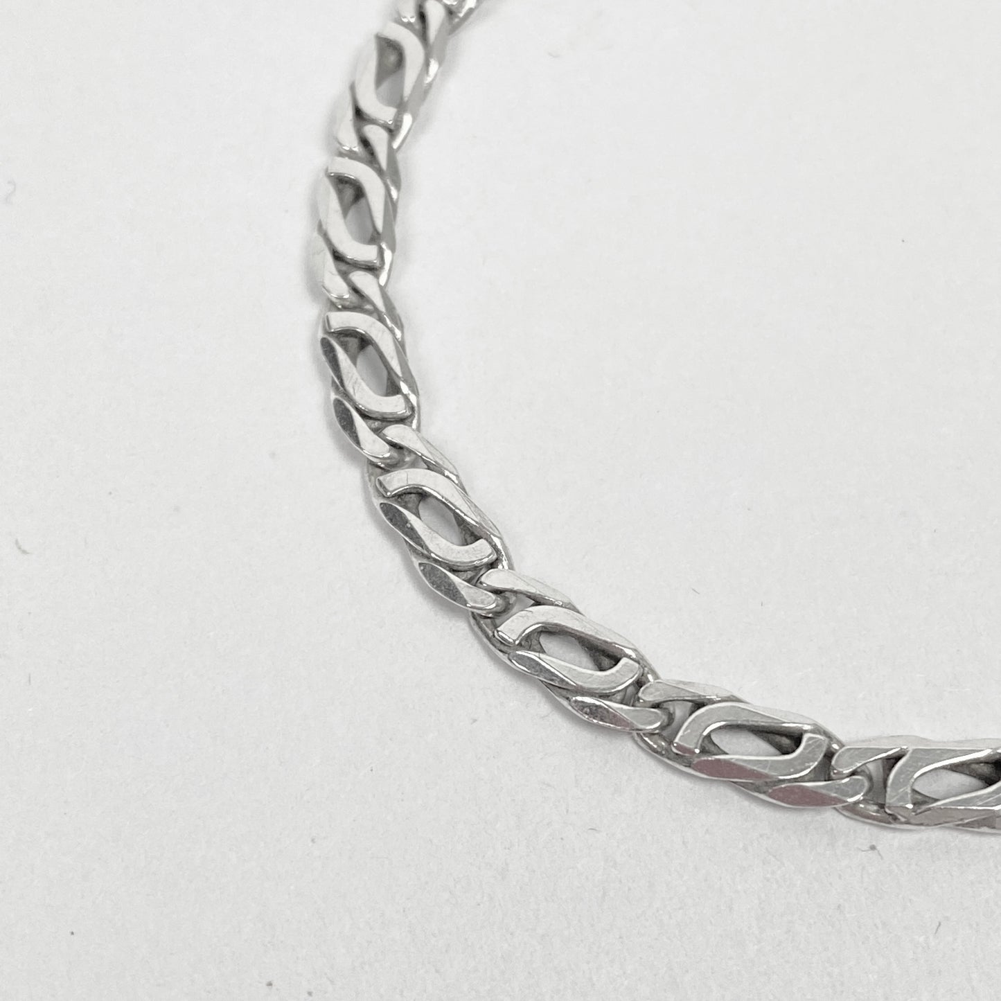 925 Sterling Silver Double Cuban Bracelet / Armband