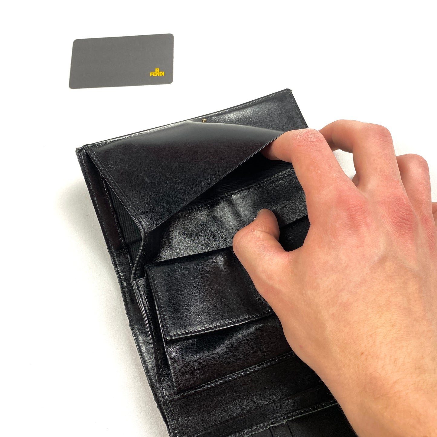 Vintage FENDI monogram wallet