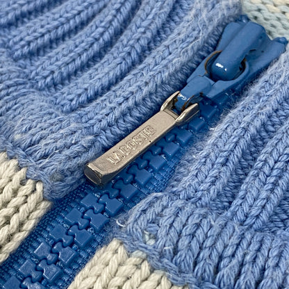 Vintage Lacoste Wool Knit Zip Sweater