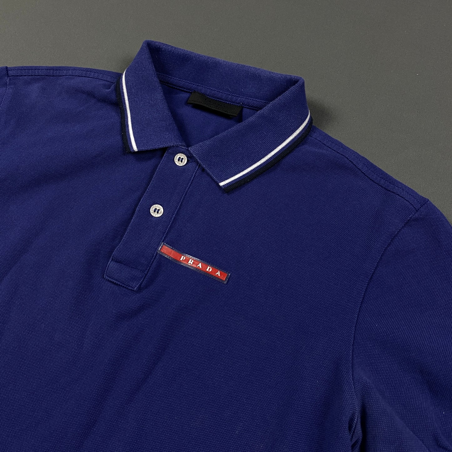 Vintage PRADA Linea Rossa polo shirt