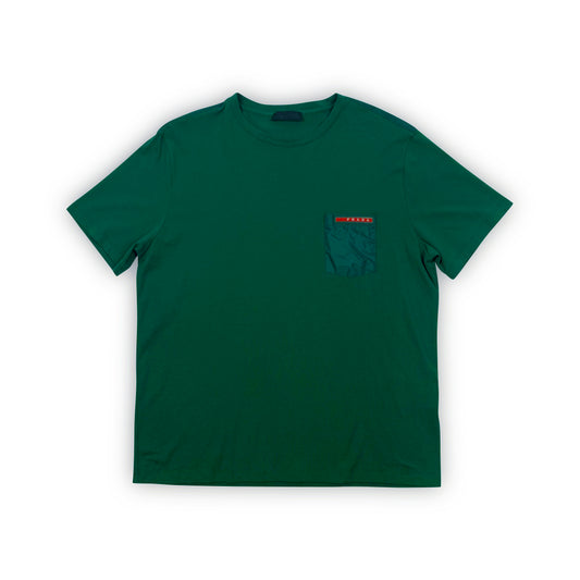 PRADA Linea Rossa Pocket T-Shirt