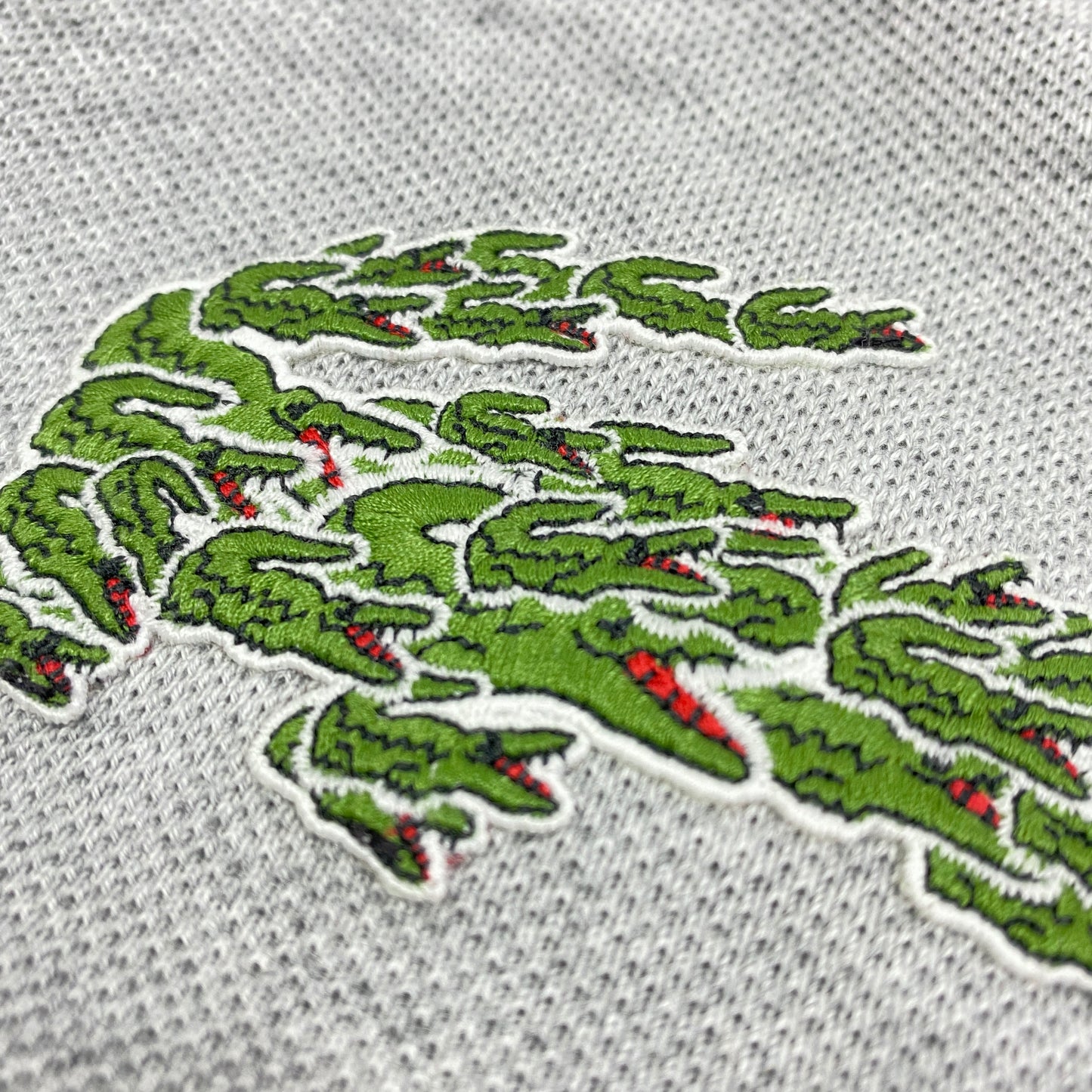 LACOSTE Multi Croc Polo Longsleeve