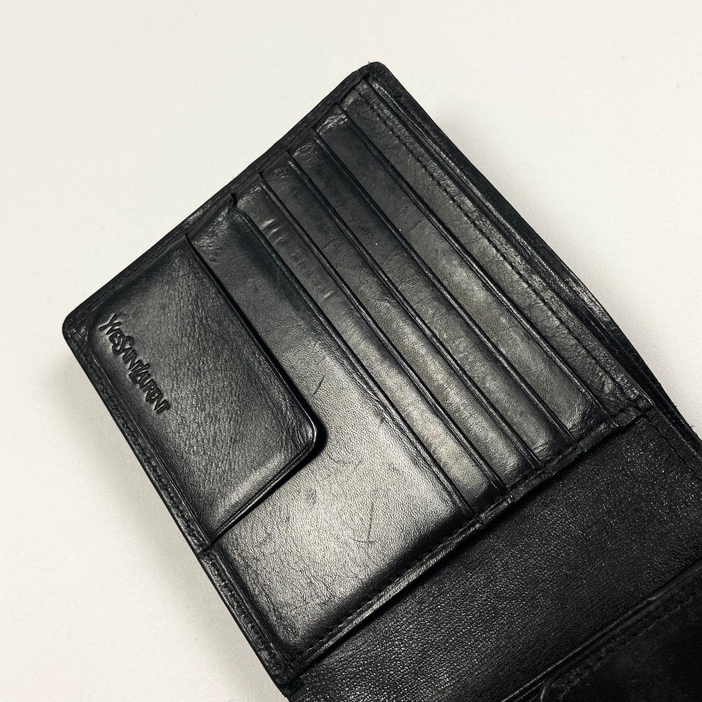 YVES SAINT LAURENT Leder Geldbeutel