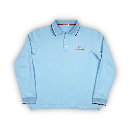 Vintage PRADA LUNA ROSSA Polo Shirt Longsleeve