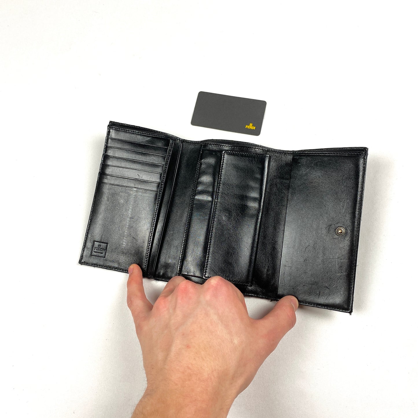 Vintage FENDI monogram wallet