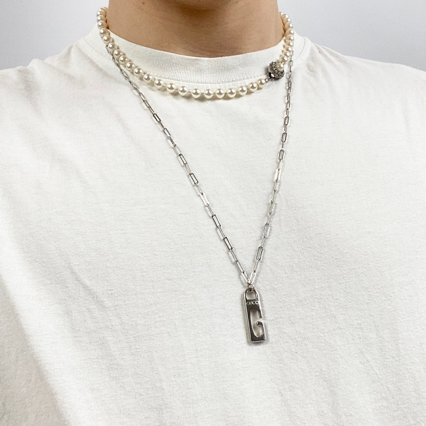 Gucci Pendant Custom Chain