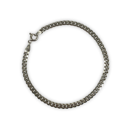 925 Sterling Silver Cuban Bracelet / Armband