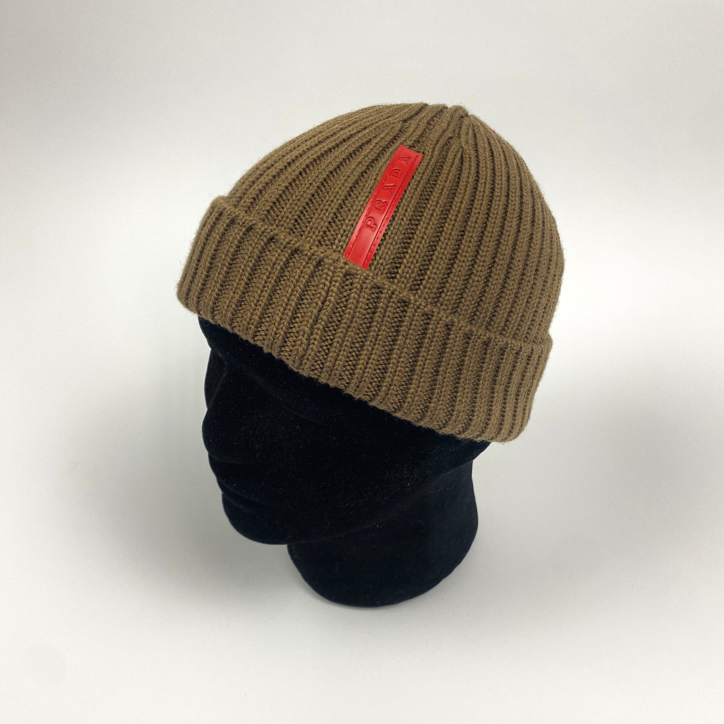 PRADA SPORT Wool Beanie Hat