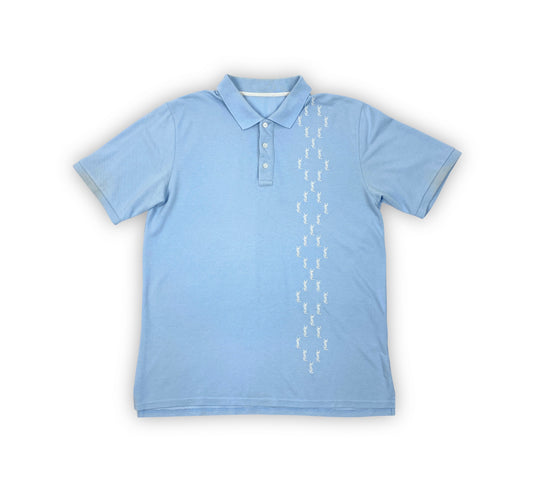 YVES SAINT LAURENT Multi Logo Polo Shirt
