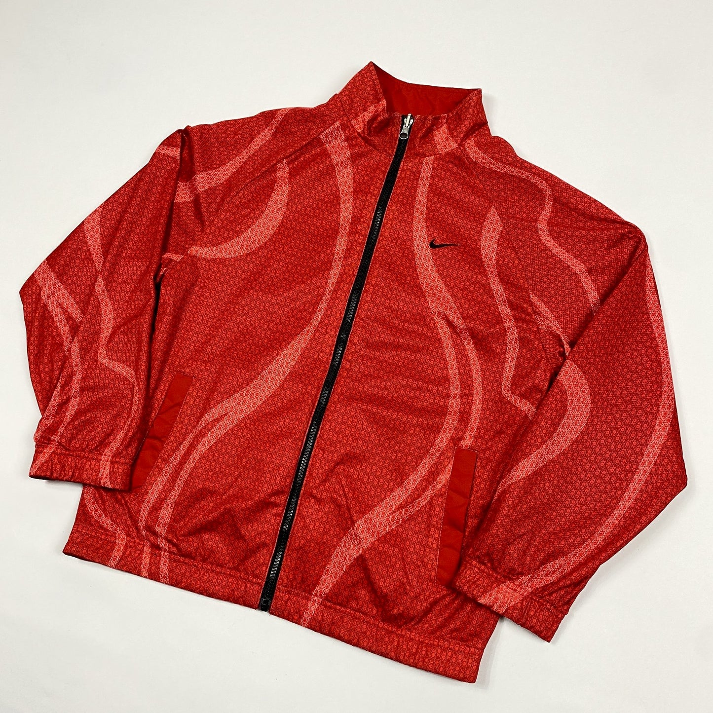 Vintage NIKE TN Reversible Reflective Trackjacket