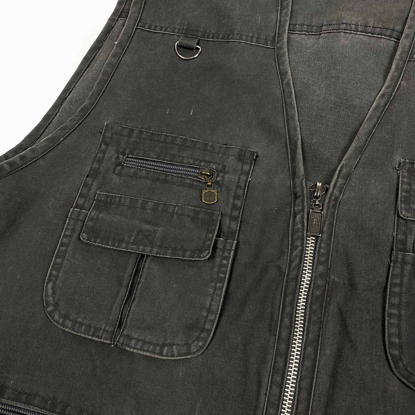 Vintage Utility Vest / Waistcoat