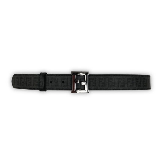 FENDI Monogramm Leather Belt / Gürtel