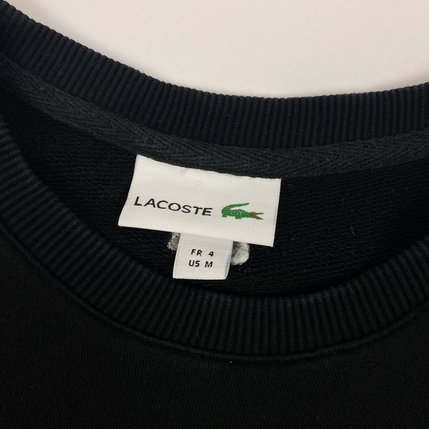 LACOSTE Script Logo Sweater