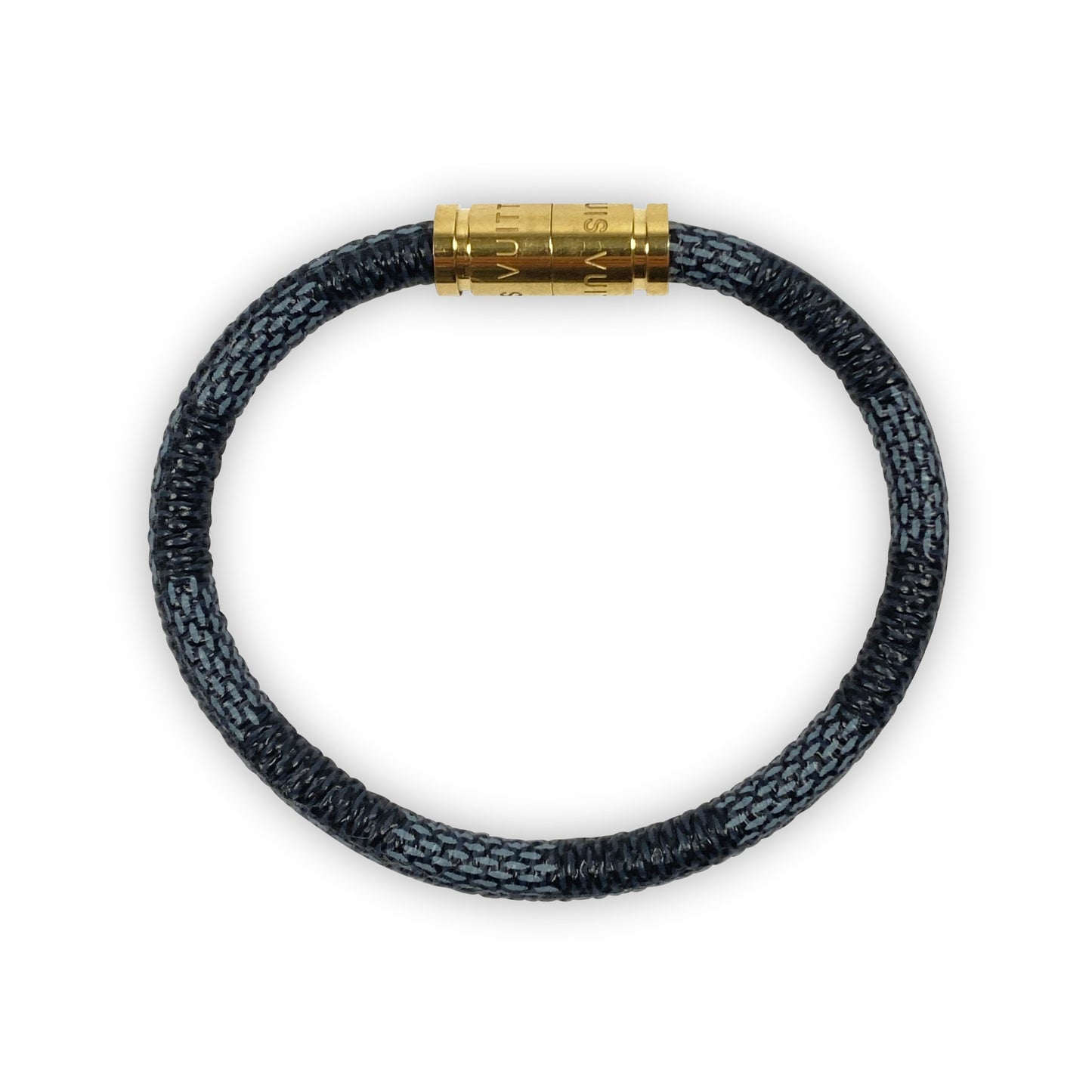 LOUIS VUITTON Monogram Leather Bracelet / Leather Bracelet