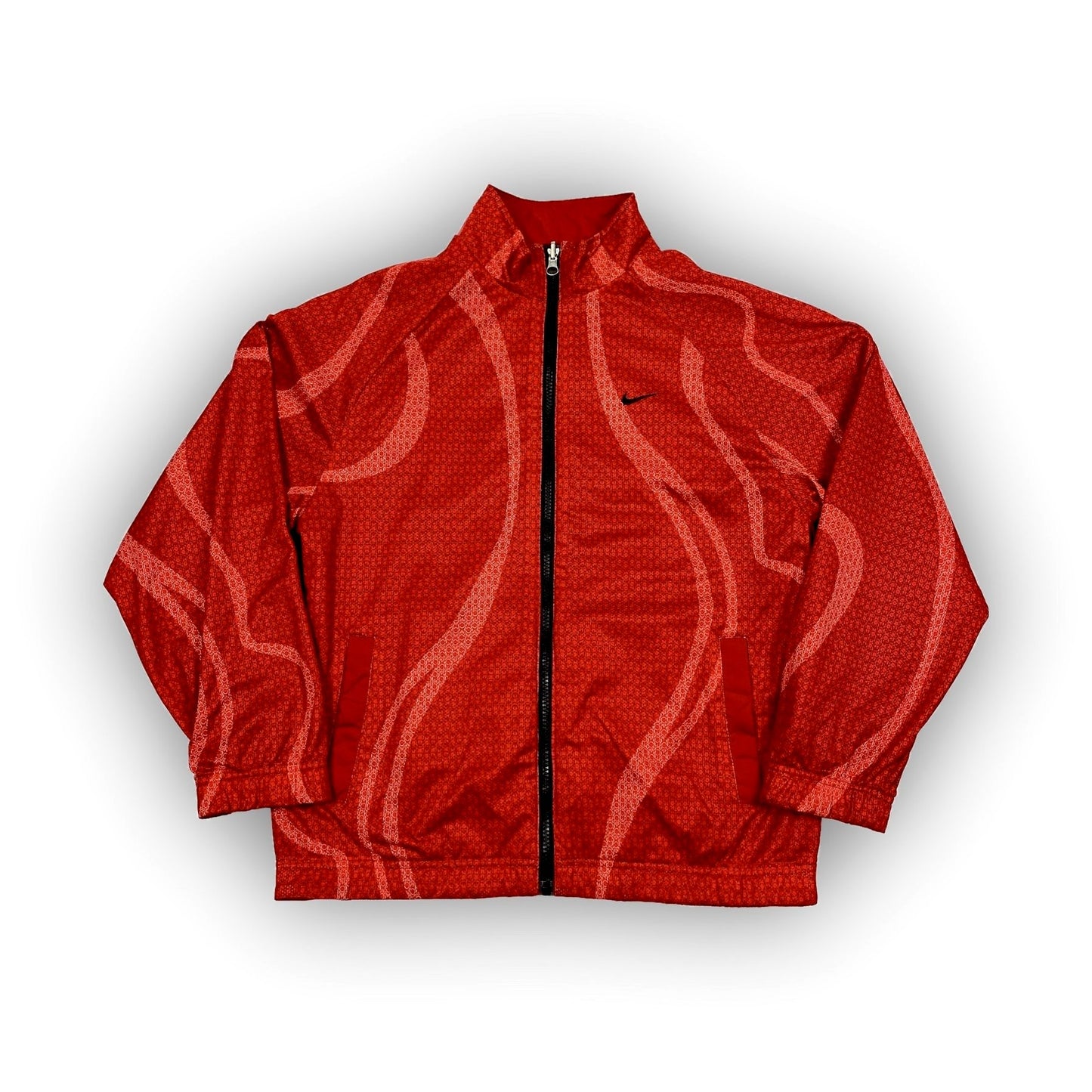 Vintage NIKE TN Reversible Reflective Trackjacket