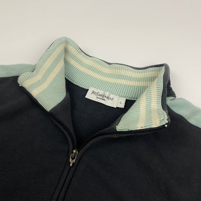 Vintage YVES SAINT LAURENT Zip Sweater