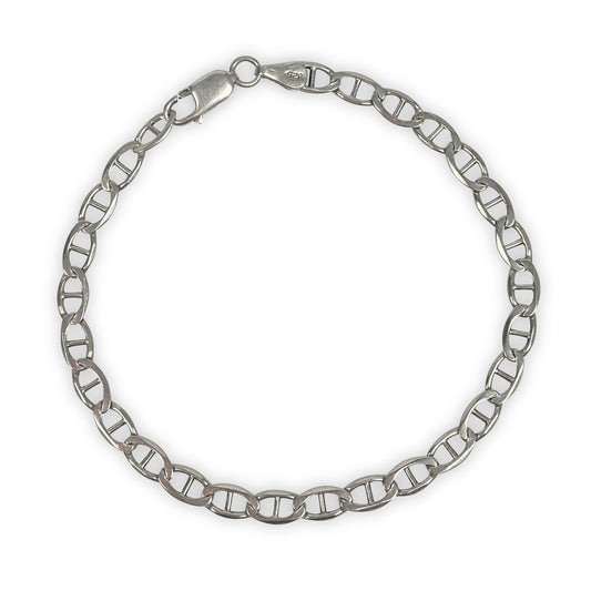 925 Sterling Silver Cuban Bracalet / Armband