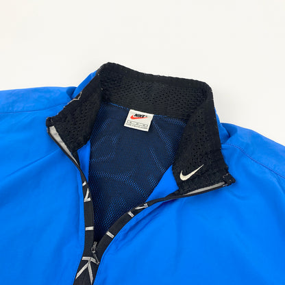 Vintage NIKE Reflective Half-Zip Track Jacket